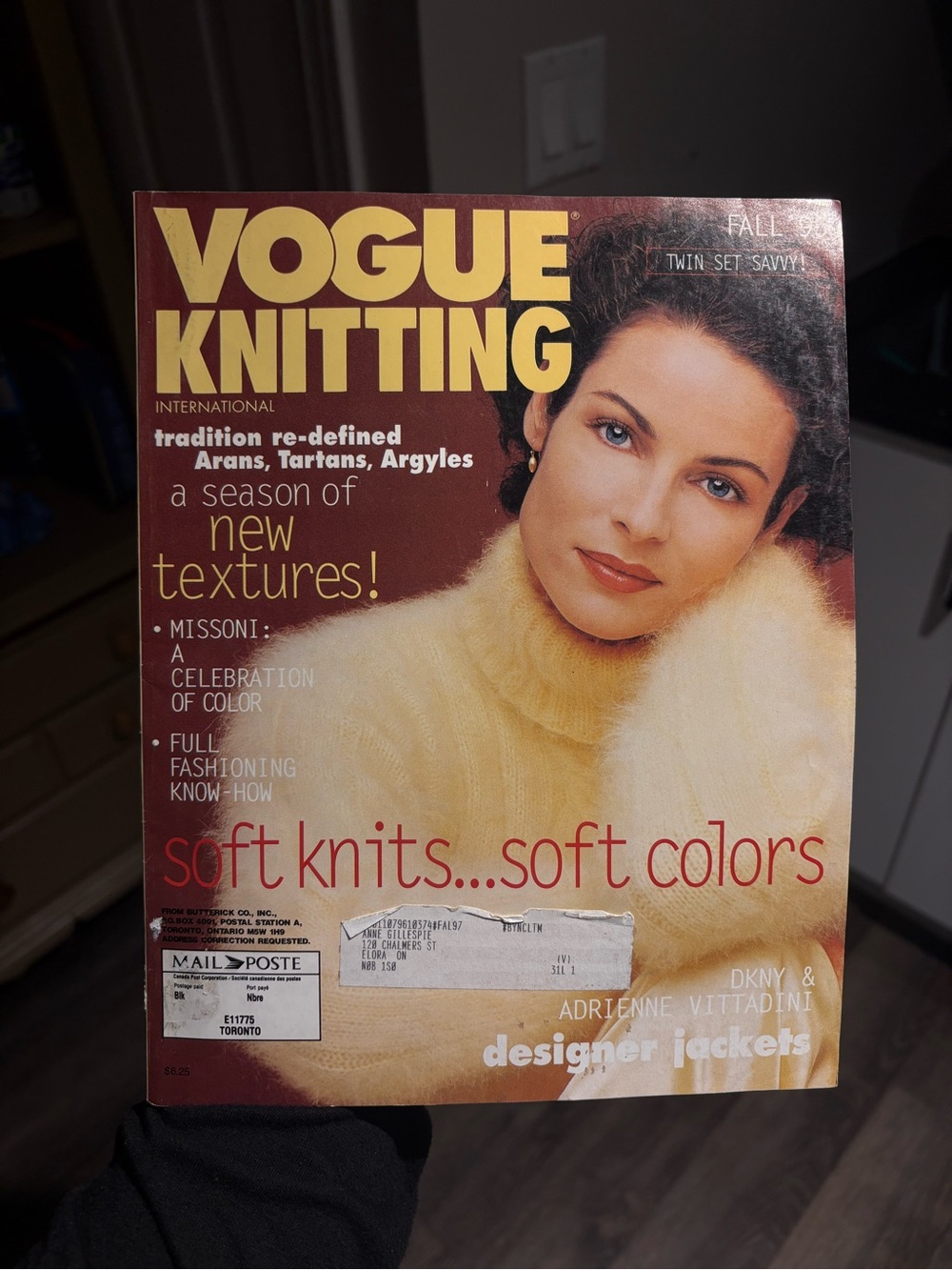 Vogue knitting magazine